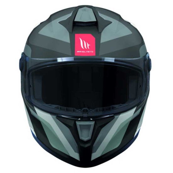 MT Targo S Blaster B12 Matt Grey £89.99 Full Face Helmets - SKU M134346611223 from RaceLeathers Motorcycle Clothing