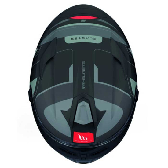 MT Targo S Blaster B12 Matt Grey £89.99 Full Face Helmets - SKU M134346611223 from RaceLeathers Motorcycle Clothing