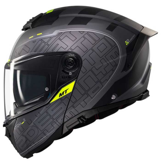 MT Atom 2 Destiny C2 Matt Black Fluo