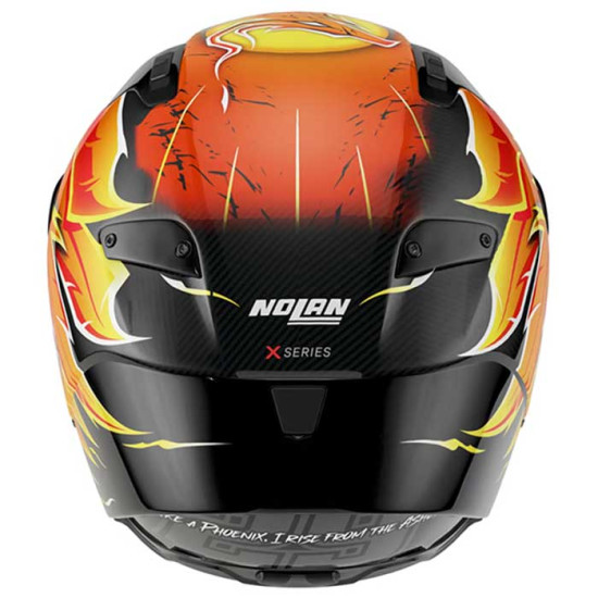 Nolan X-804 RS Race Replica Iannone 368 Red £649.99 Full Face Helmets - SKU 550/X84006063681 from RaceLeathers Motorcycle Clothing