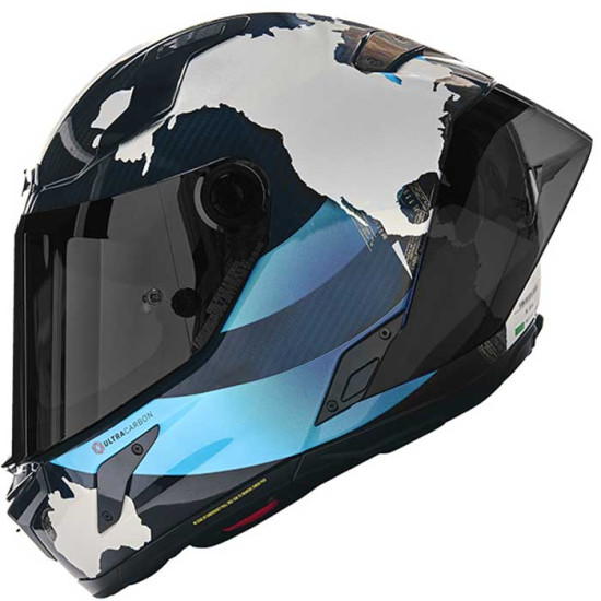 Nolan X-804 RS Checa Special Edition 355 Blue £699.99 Full Face Helmets - SKU 550/840006063550 from RaceLeathers Motorcycle Clothing