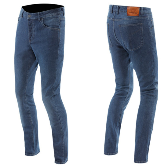 Dainese AA 5 Pocket Denim Slim Blue £217.55 Motorcycle Jeans - SKU 914/1750014F7528 from RaceLeathers Motorcycle Clothing