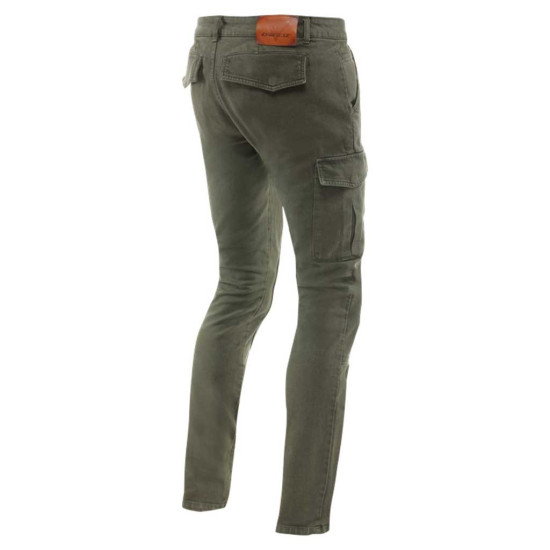 Dainese AA New Cargo Slim Taperd Army Green £217.55 Motorcycle Jeans - SKU 914/1750015V0528 from RaceLeathers Motorcycle Clothing