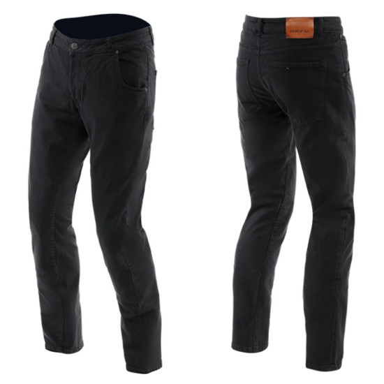 Dainese AA 5 Pocket Slim Black £208.05 Motorcycle Jeans - SKU 914/175002700128 from RaceLeathers Motorcycle Clothing