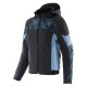 Dainese Ignite 2 Hoodie Jacket Women Black Blue Mirage