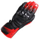 Dainese Fiero Gloves Black Red Lava White