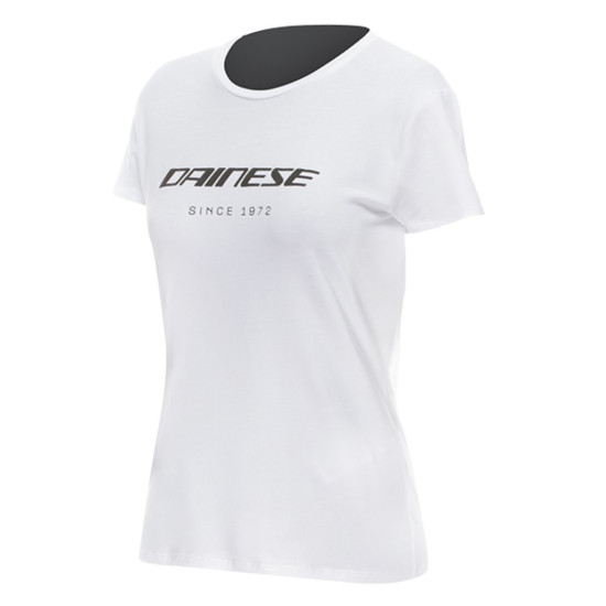 Dainese Essence Wordmark Tee Woman White £34.99 Casual Wear - SKU 920/18900800301 from RaceLeathers Motorcycle Clothing