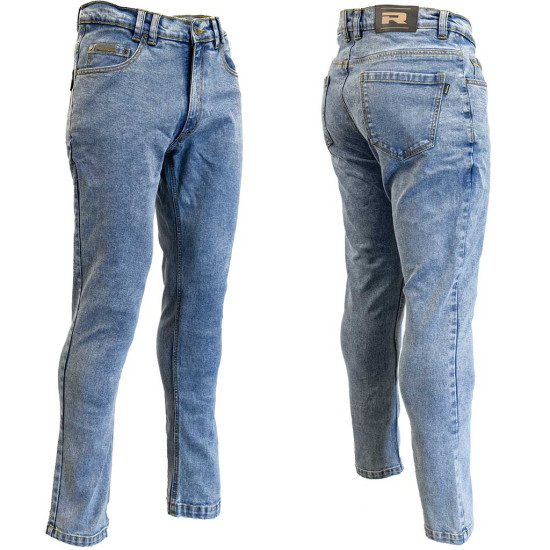 Richa Torque Prime Jeans Washed Blue Short £139.99 Motorcycle Jeans - SKU 082/TORQSP/WB/28 from RaceLeathers Motorcycle Clothing