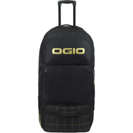 Ogio Dozer Black Gold Wheeled Kit Bag £229.99 Motorcycle Luggage - SKU UOB7510 from RaceLeathers Motorcycle Clothing