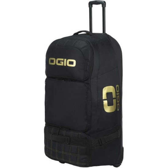 Ogio Dozer Black Gold Wheeled Kit Bag £229.99 Motorcycle Luggage - SKU UOB7510 from RaceLeathers Motorcycle Clothing
