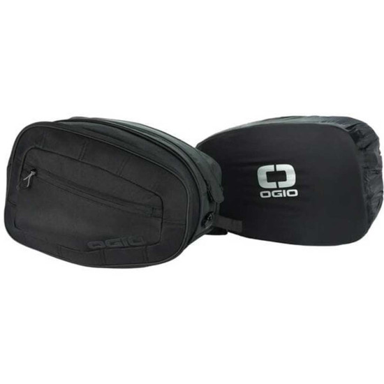Ogio Black Saddle Bag 2.0 £169.99 Motorcycle Luggage - SKU UOB6632 from RaceLeathers Motorcycle Clothing