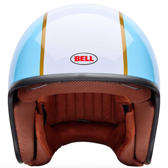 Bell TX-501 Rally Blue White £264.99 Open Face Helmets - SKU 37114-025XS from RaceLeathers Motorcycle Clothing