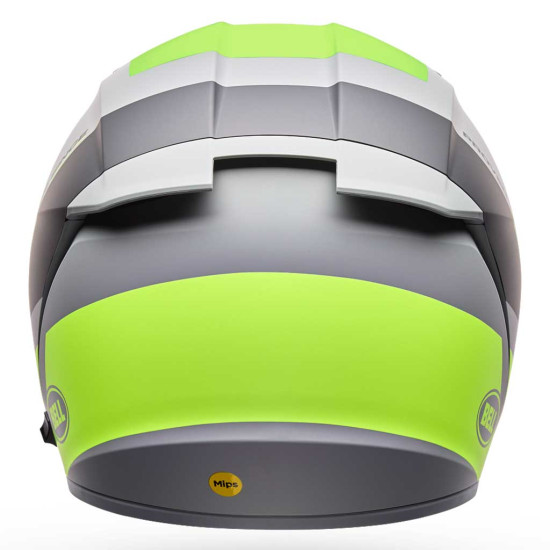 Bell Lithium MIPS Tech Yellow Grey £244.99 Full Face Helmets - SKU 36957-063XS from RaceLeathers Motorcycle Clothing