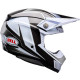 Bell Moto-10 Spherical Grid White Black Grey