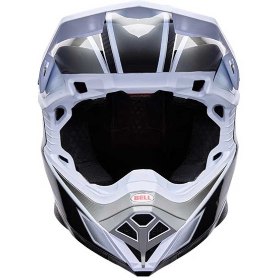 Bell Moto-10 Spherical Grid White Black Grey £729.99 Off Road Helmets - SKU 37003-537XS from RaceLeathers Motorcycle Clothing