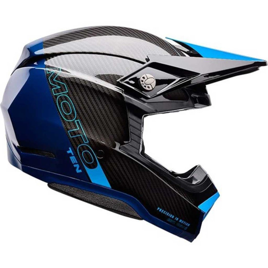 Bell Moto-10 Spherical Strike Blue
