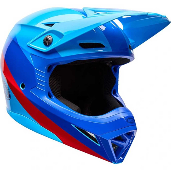 Bell MX-10 MIPS Aviator Blue Red