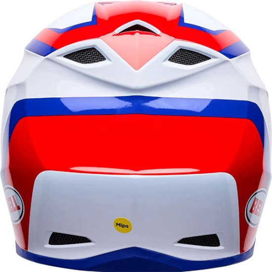 Bell MX-10 MIPS Dyno Red White £199.99 Off Road Helmets - SKU 37033-054XS from RaceLeathers Motorcycle Clothing