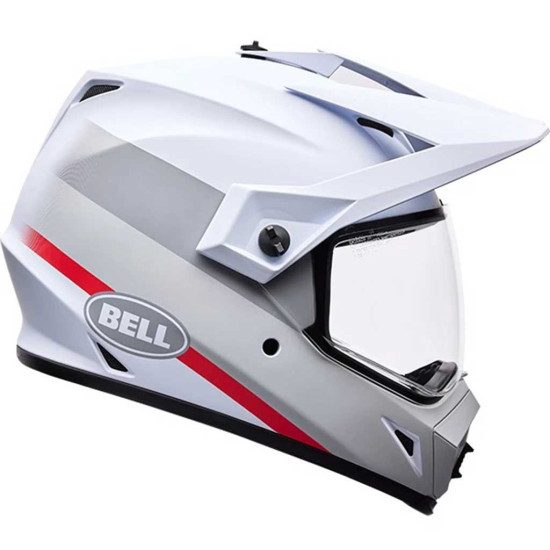Bell MX-9 Adventure MIPS Trail White Red