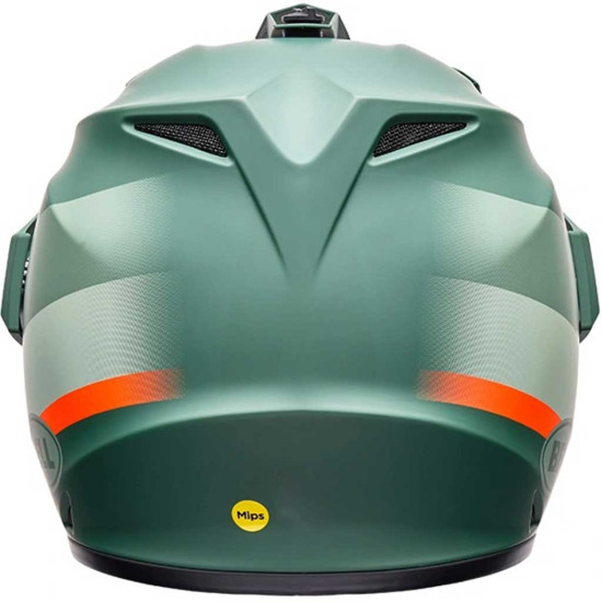 Bell MX-9 Adventure MIPS Trail Green Orange £199.99 Full Face Helmets - SKU 37059-147XS from RaceLeathers Motorcycle Clothing