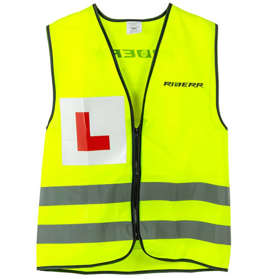 RiderR Hi Vis L Plate Vest