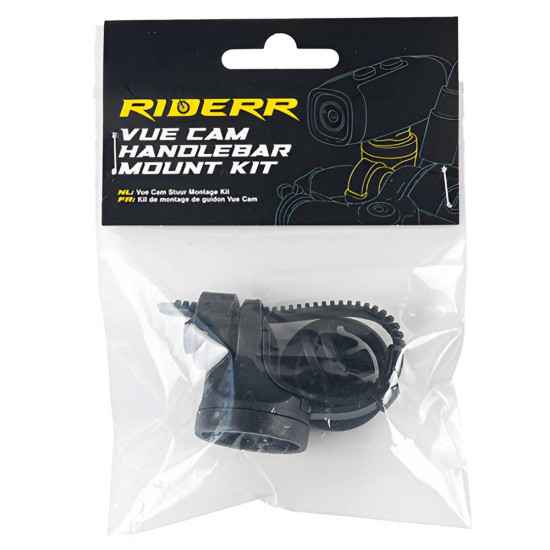 RiderR Vue Camera H-Bar Mount Kit Black £9.99 Camera Accessories - SKU 950/RR105 from RaceLeathers Motorcycle Clothing