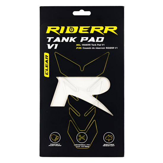 RiderR Tank Pad V1 Transparent £19.99 Road Bike Accessories - SKU 950/RR2002 from RaceLeathers Motorcycle Clothing
