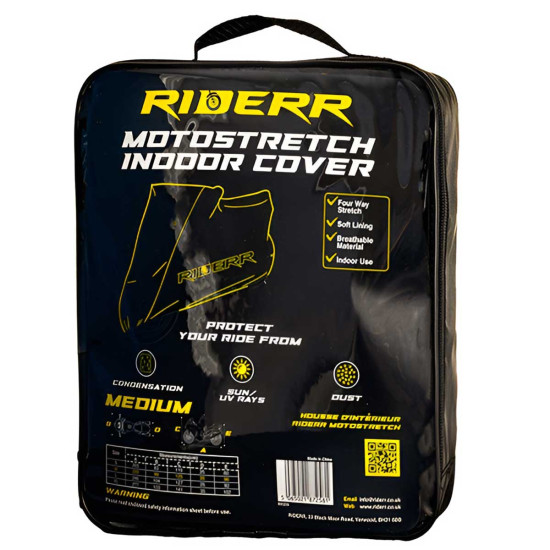 RiderR Motostretch Indoor Cover £54.99 Motorcycle Raincovers - SKU 950/RR208 from RaceLeathers Motorcycle Clothing