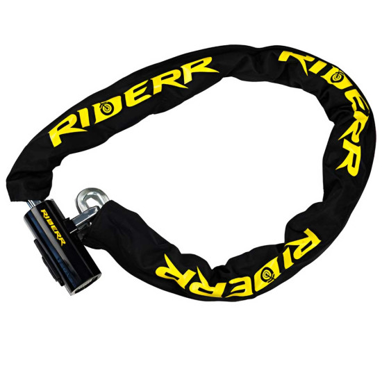 RiderR Linkcore 12 Alarm Chain Lock Black