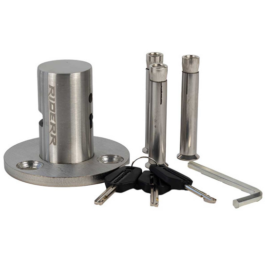 RiderR Ground Anchor Silver