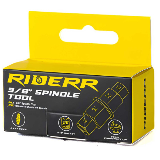 RiderR Spindle Tool Black