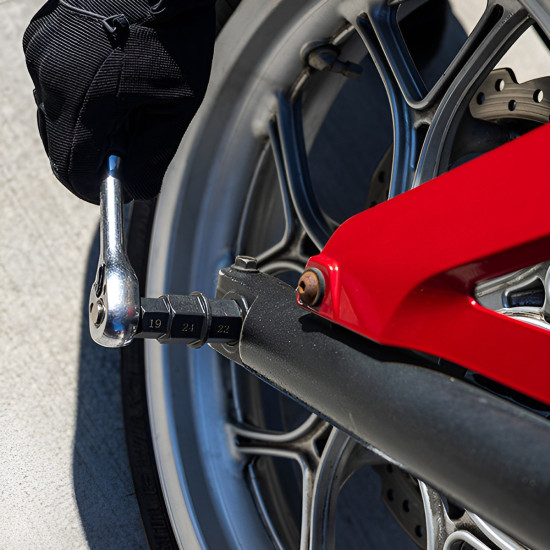 RiderR Spindle Tool Black £10.99 Tools - SKU 950/RR403 from RaceLeathers Motorcycle Clothing