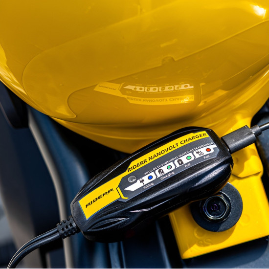 RiderR Nanovolt Charger - Boost Your Bike From Your Phone £54.99 Motorcycle Luggage - SKU 950/RR803 from RaceLeathers Motorcycle Clothing