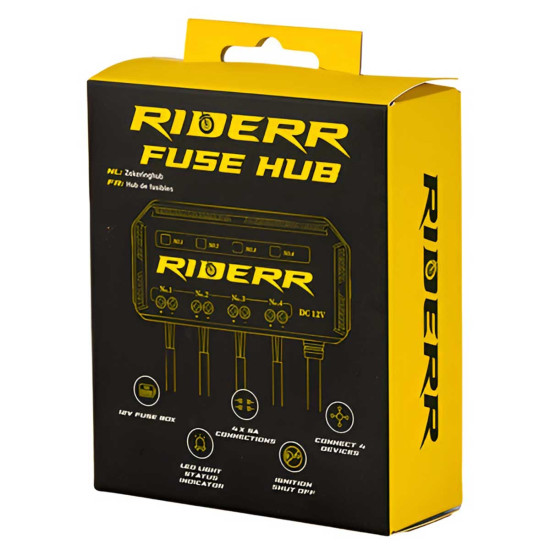 RiderR Fuse Hub 4 Bank Accessory Socket