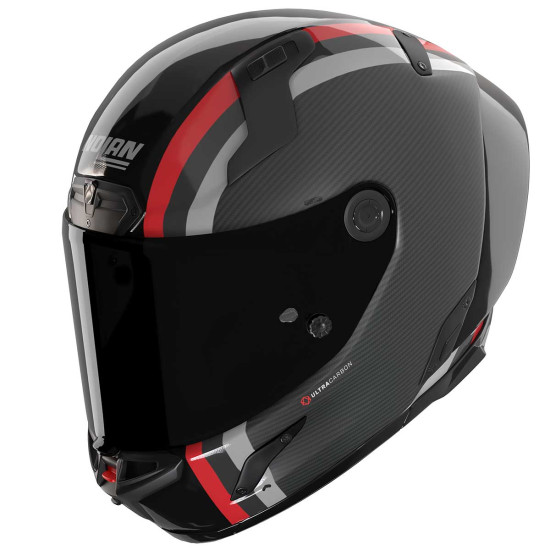 Nolan X-804 RS Gemini 364 Carbon Red Anthracite