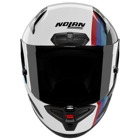 Nolan X-804 RS Gemini 365 Carbon Blue Red White £569.99 Full Face Helmets - SKU 550/840002993650 from RaceLeathers Motorcycle Clothing