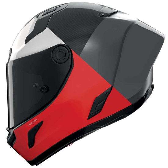 Nolan X-804 RS Blocco 369 Carbon Grey Red