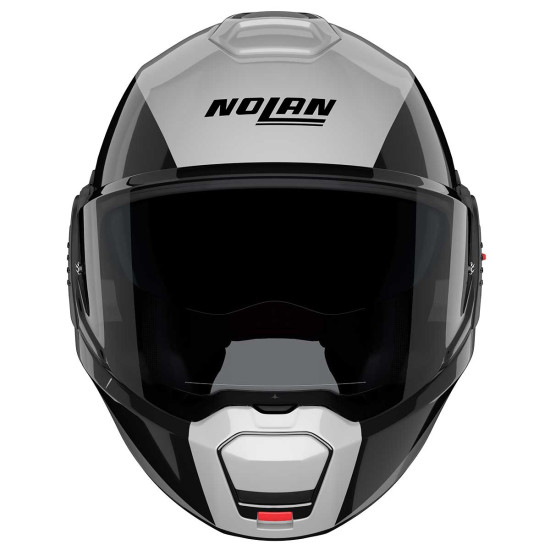 Nolan N120-1 Verniciatura Speciale 355 Grey Black £379.99 Flip Front Motorcycle Helmets - SKU 551/1F0007303552 from RaceLeathers Motorcycle Clothing