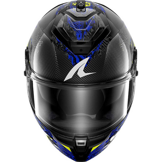 Shark Spartan GT Pro Carbon Speed-VIB DAB Carbon Anthracite Blue £499.99 Full Face Helmets - SKU 200/HE1357E/DAB1 from RaceLeathers Motorcycle Clothing