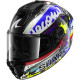 Shark Spartan RS Carbon Streetrush DBU Carbon Blue Yellow White