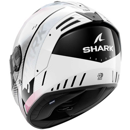 Shark Spartan RS Speed-Tech WVK White Violet Black £319.99 Full Face Helmets - SKU 200/HE8122E/WVK1 from RaceLeathers Motorcycle Clothing