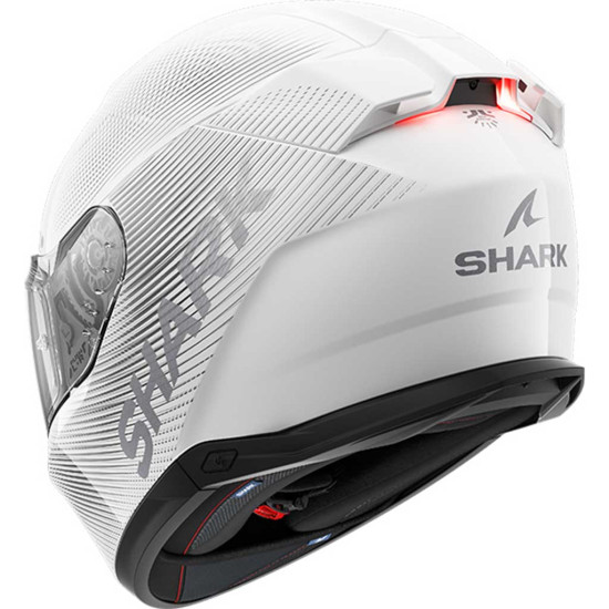 Shark Skwal I3 SP Lyne WSS White Silver £299.99 Full Face Helmets - SKU 210/HE0808E/WSS1 from RaceLeathers Motorcycle Clothing