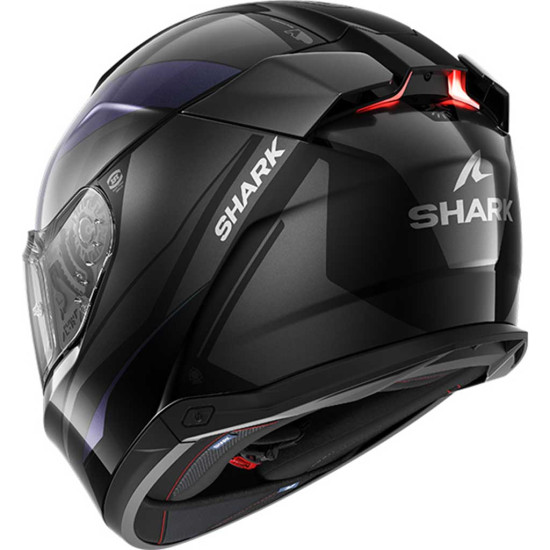 Shark Skwal I3 Mekarium KXA Black Pearl £309.99 Full Face Helmets - SKU 210/HE0818E/KXA1 from RaceLeathers Motorcycle Clothing