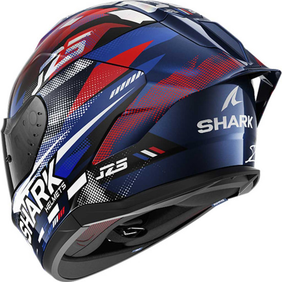 Shark Skwal Cup Zarco GP France BUR Blue Pearl Red £299.99 Full Face Helmets - SKU 210/HE6530E/BUR1 from RaceLeathers Motorcycle Clothing