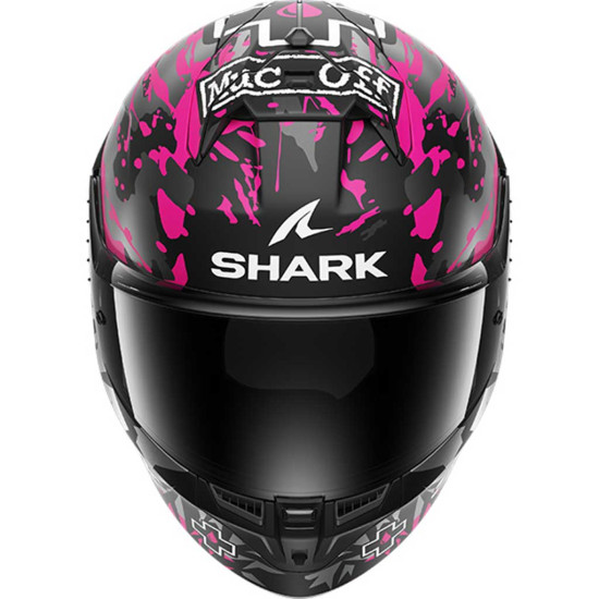Shark Skwal Cup Redding Matt KVB Matt Black Violet Blue £299.99 Full Face Helmets - SKU 210/HE6531E/KVB1 from RaceLeathers Motorcycle Clothing