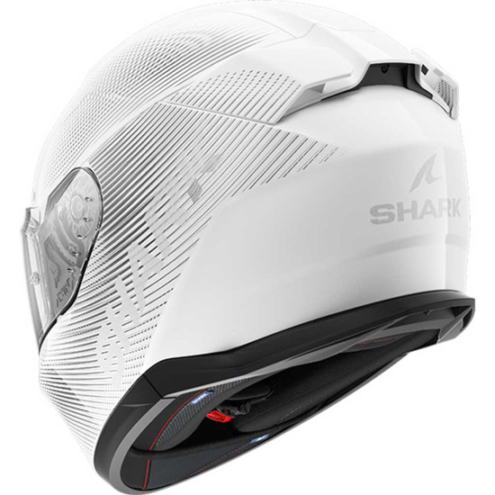 Shark D-Skwal 3 SP Lyne WSS White Silver £209.99 Full Face Helmets - SKU 210/HE0902E/WSS1 from RaceLeathers Motorcycle Clothing