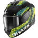 Shark D-Skwal 3 Speed-VIB Matt KGB Matt Black Green Blue
