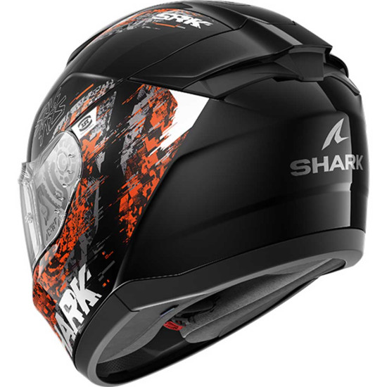 Shark Ridill 2 Speed-VIB KAO Black Anthracite Orange £179.99 Full Face Helmets - SKU 210/HE1114E/KAO1 from RaceLeathers Motorcycle Clothing