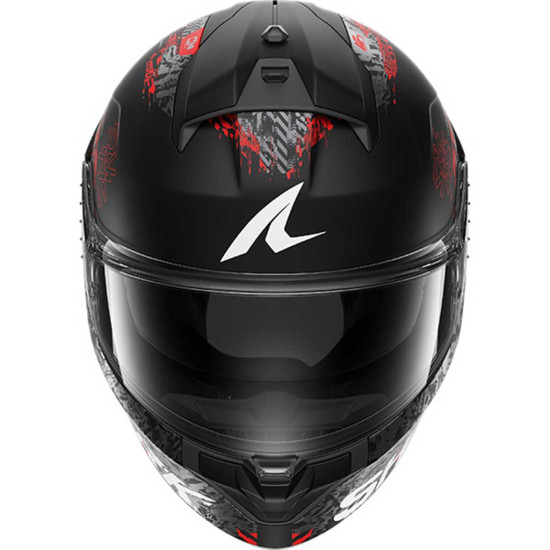 Shark Ridill 2 Speed-VIB Matt KAR Matt Black Anthracite Red £179.99 Full Face Helmets - SKU 210/HE1115E/KAR1 from RaceLeathers Motorcycle Clothing