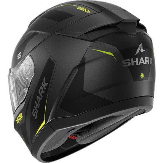 Shark Ridill 2 Mekarium Matt AAY Matt Anthracite Yellow £179.99 Full Face Helmets - SKU 210/HE1117E/AAY1 from RaceLeathers Motorcycle Clothing